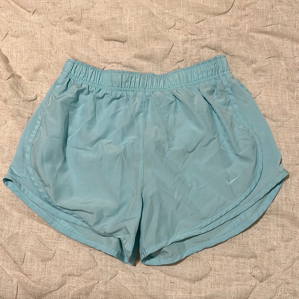 Blue Nike Dri Fit Shorts